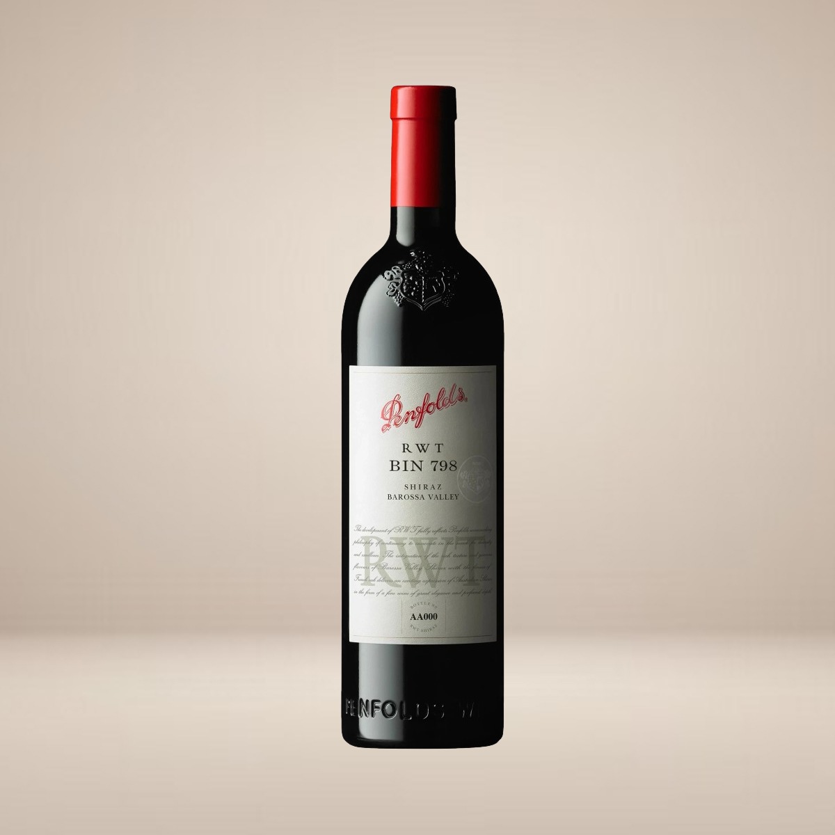 Penfolds, Bin 798 RWT Shiraz, Barossa Valley 2008