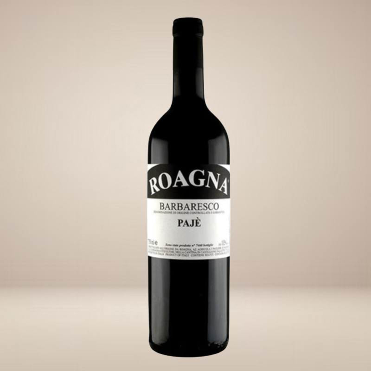 Roagna, Barbaresco, Paje 2012
