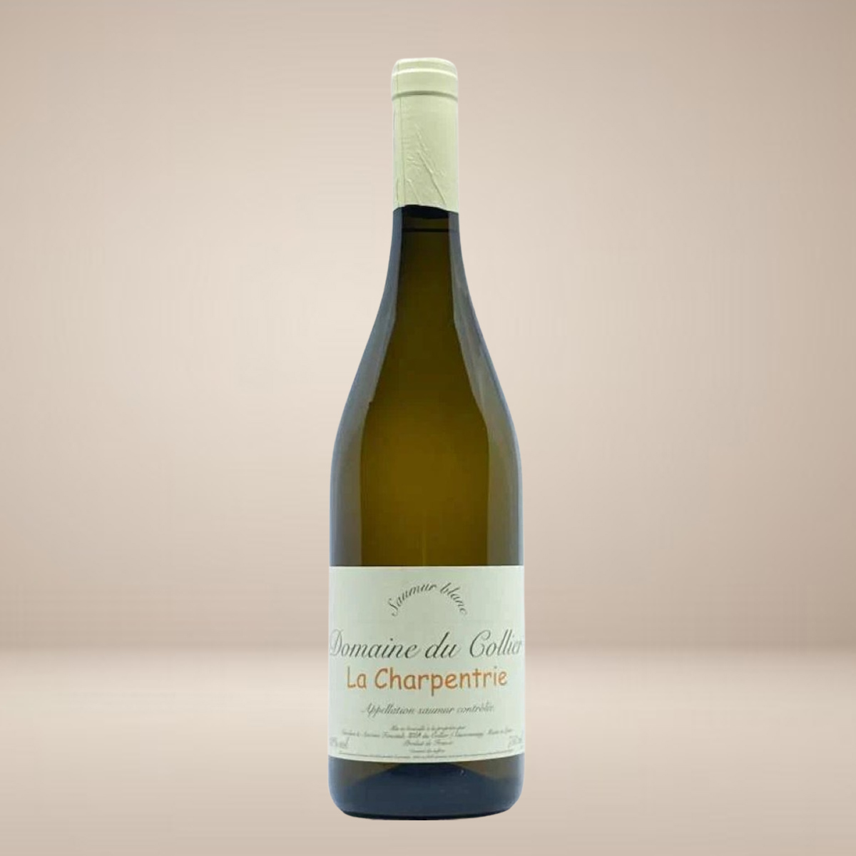 Domaine du Collier, Saumur, Charpentrie Blanc 2015
