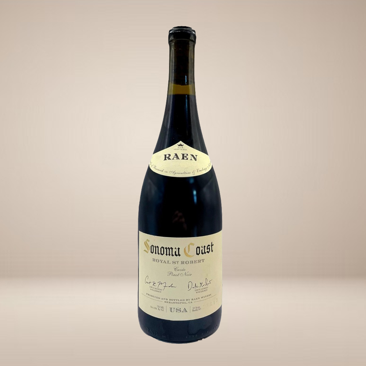 Raen, Royal St. Robert Cuvee Pinot Noir, Sonoma Coast 2018